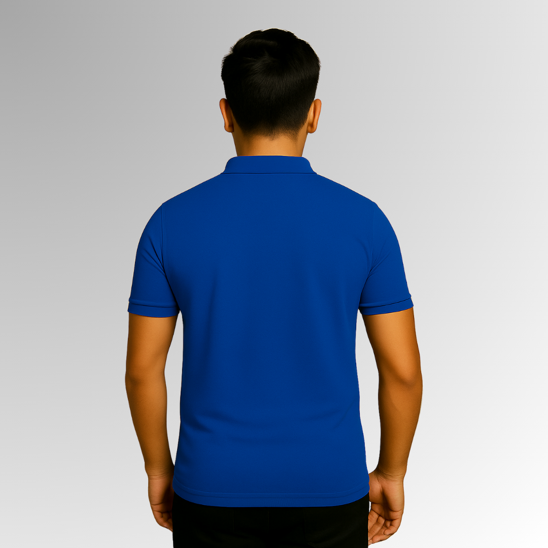 Navy Essential Men's Polo